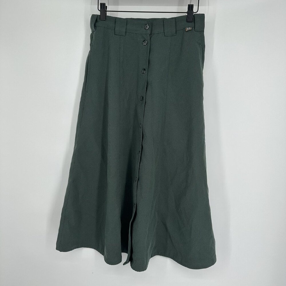 Ex Officio Green Skirt Size‎ 6/8 Button down